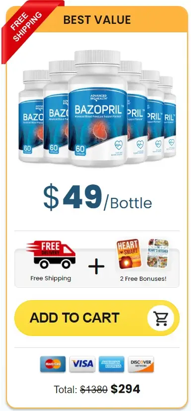 Order Bazopril 6 bottles